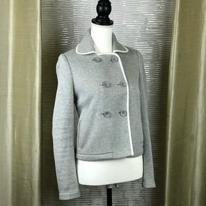 BODEN Double-breasted  Blazer White Piping US Sz 2